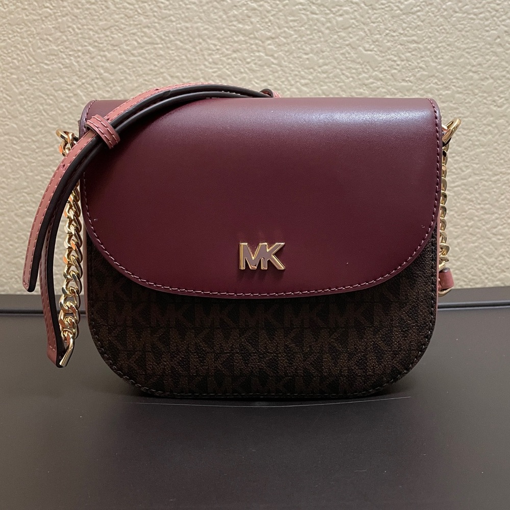 Michael Kors Logo Half Dome Crossbody